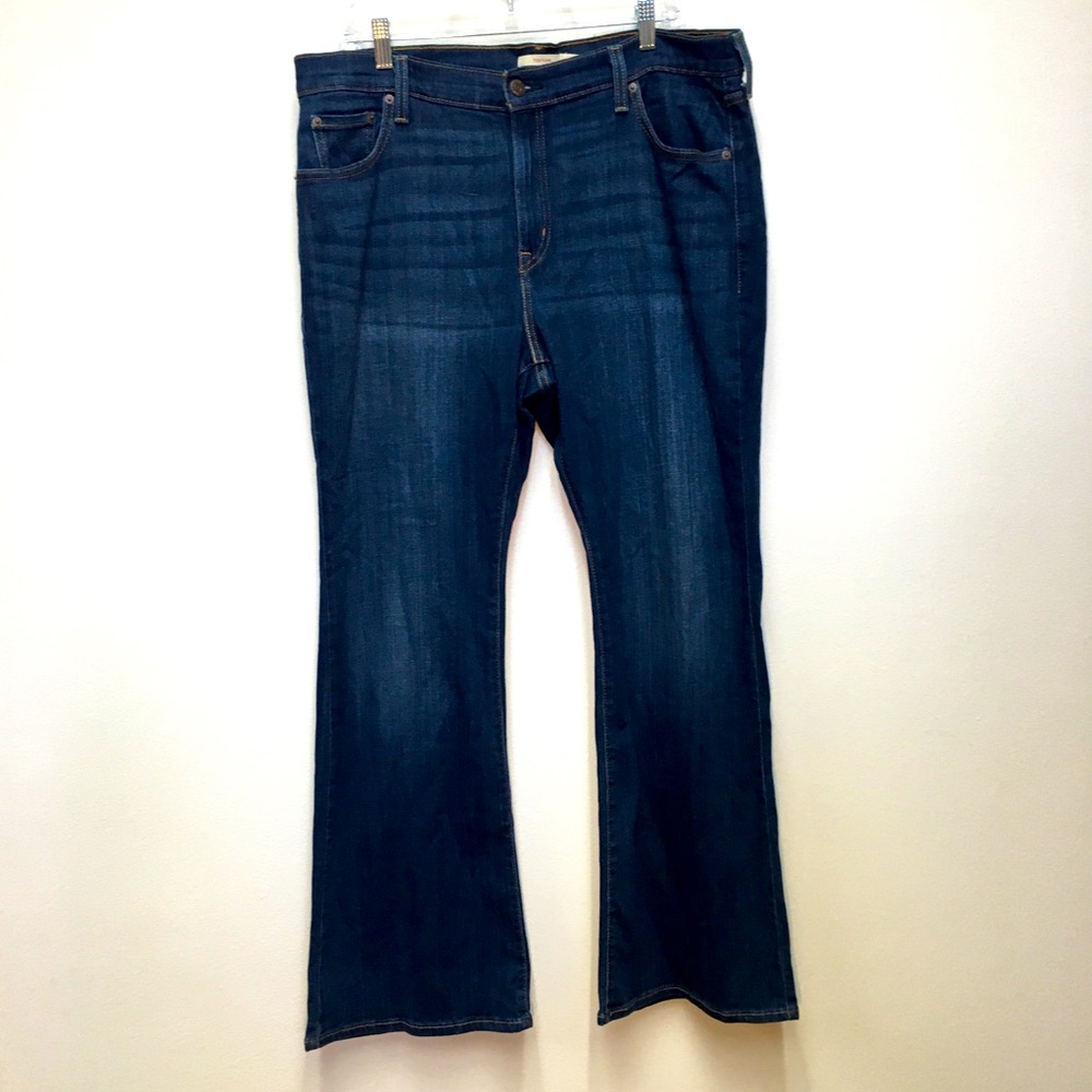 Levi’s 726 Flare Jeans 16W Blue Casual Stretch Denim